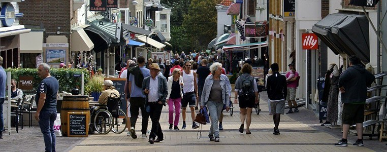 Zentrum von Zandvoort